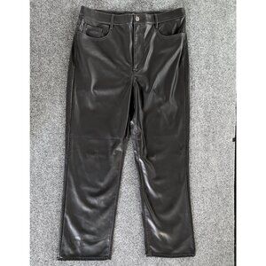 Loft Women's Faux Leather Pants Size 12 NWT
